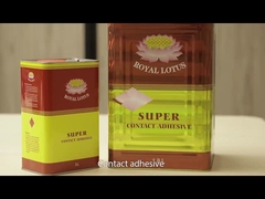 कालीन चमड़े के स्पंज के लिए पीला सभी प्रयोजन चिपकने वाला उच्च शक्ति संपर्क चिपकने वाला